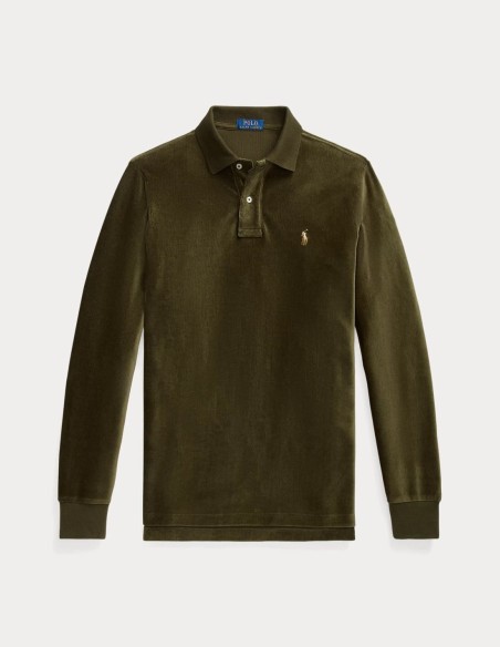 CLASSIC FIT KNIT CORDUROY POLO SHIRT