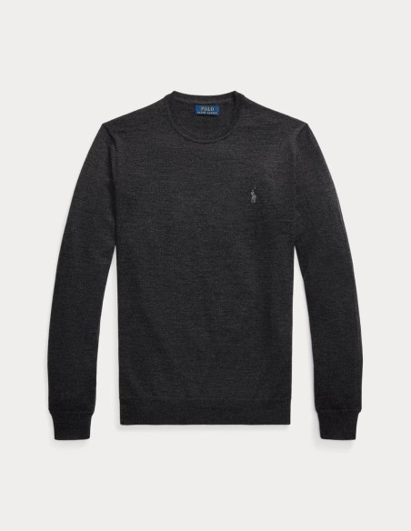 SLIM FIT WASHABLE WOOL CREWNECK JUMPER
