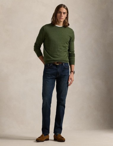 SLIM FIT WASHABLE WOOL CREWNECK JUMPER