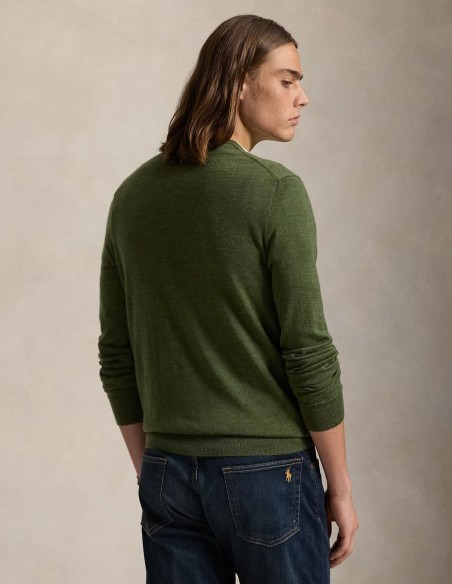 SLIM FIT WASHABLE WOOL CREWNECK JUMPER