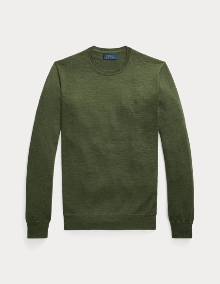 SLIM FIT WASHABLE WOOL CREWNECK JUMPER