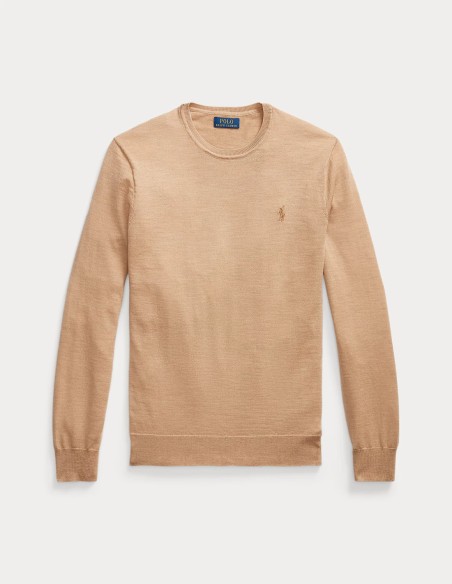 SLIM FIT WASHABLE WOOL CREWNECK JUMPER