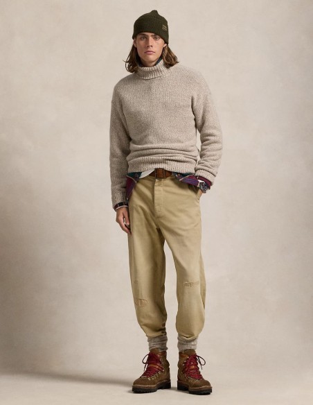 WOOL-BLEND TURTLENECK SWEATER