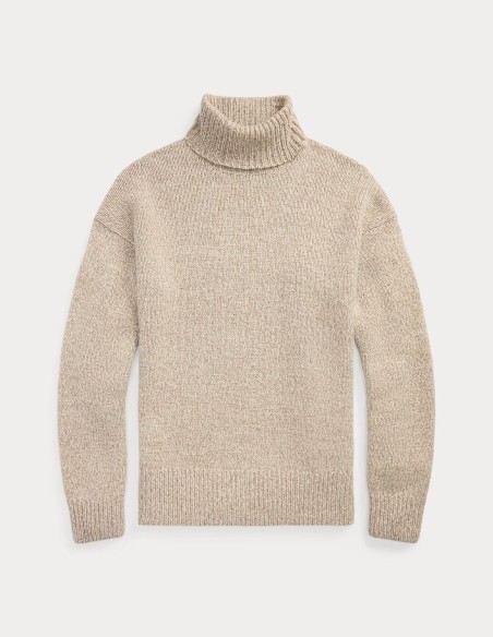 WOOL-BLEND TURTLENECK SWEATER