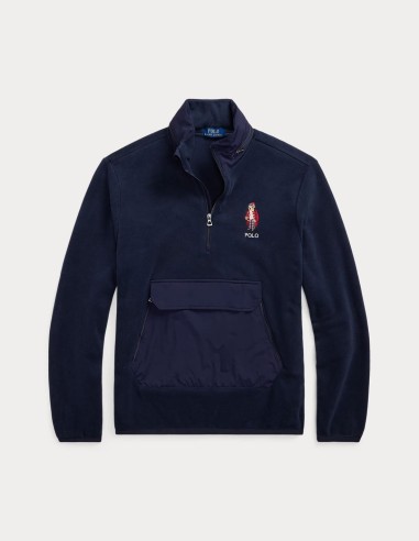 Polo Ralph Lauren Fleece offers Lined Rugby Pullover Size M