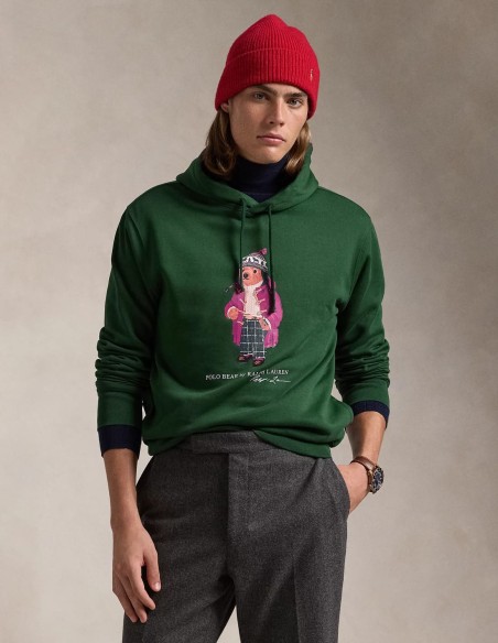 POLO BEAR FLEECE HOODIE