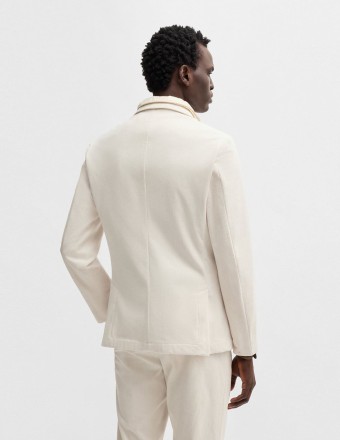 SLIM FIT JACKET IN STRETCH... 2