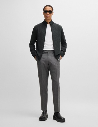 WOOL & COTTON SWEATER CARDIGAN 2