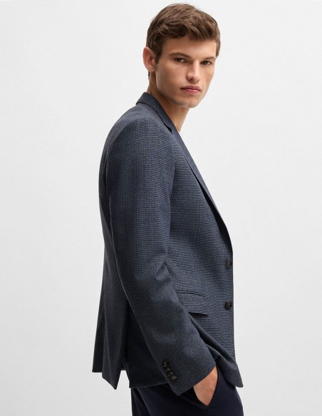 ΣΑΚΑΚΙ SLIM FIT MICRO-PATTERNED