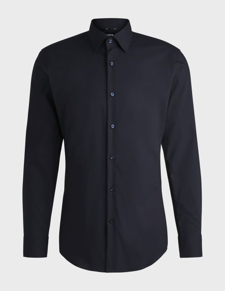 SLIM FIT SHIRT IN EASY IRON POPLIN