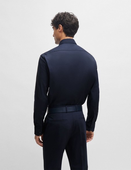 REGULAR FIT SHIRT IN EASY IRON POPLIN