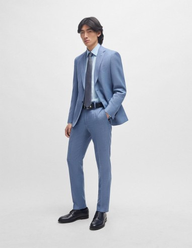 REGULAR FIT SHIRT IN EASY IRON POPLIN