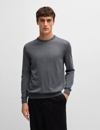 CREW NECK WOOL SWEATER