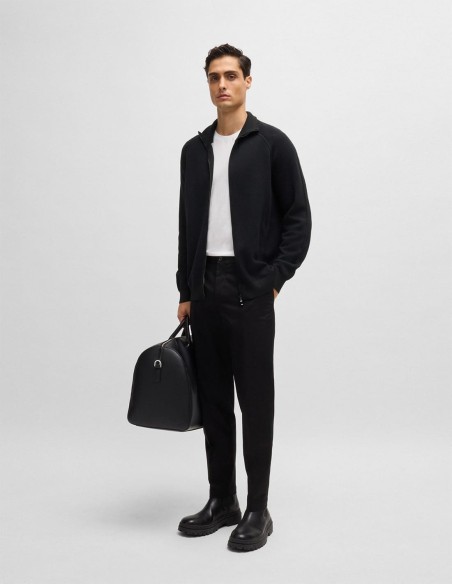 CARDIGAN IN COTTON & WOOL