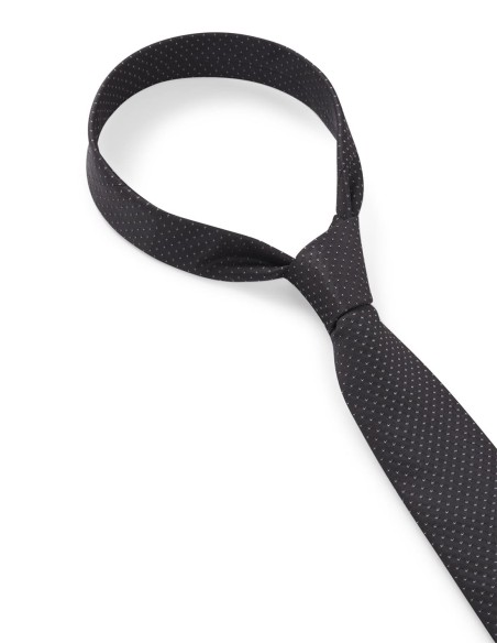 SILK TIE WITH JACQUARD PATTERN