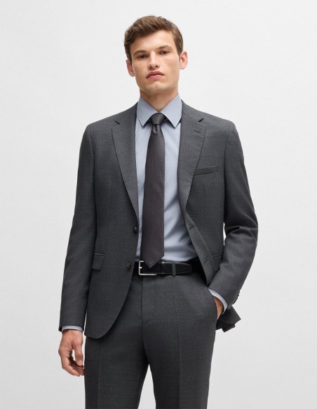 SILK TIE WITH JACQUARD PATTERN