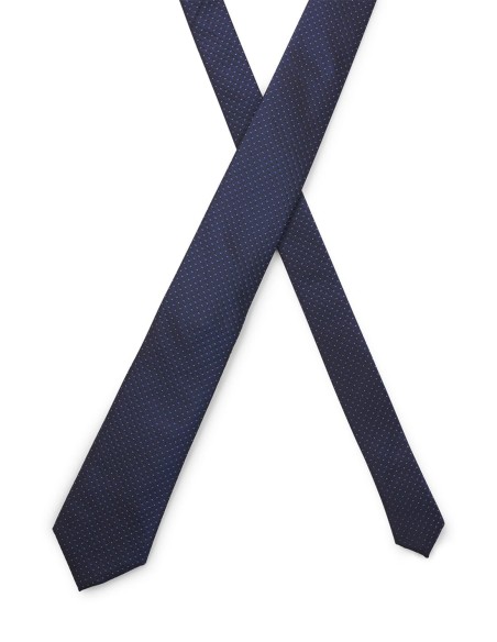 SILK TIE WITH JACQUARD PATTERN