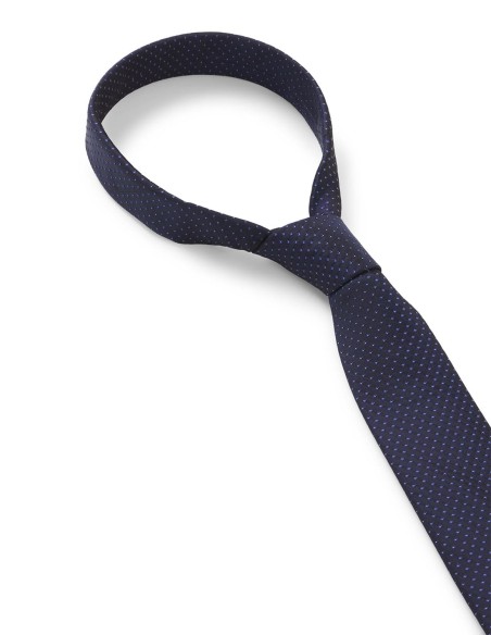 SILK TIE WITH JACQUARD PATTERN