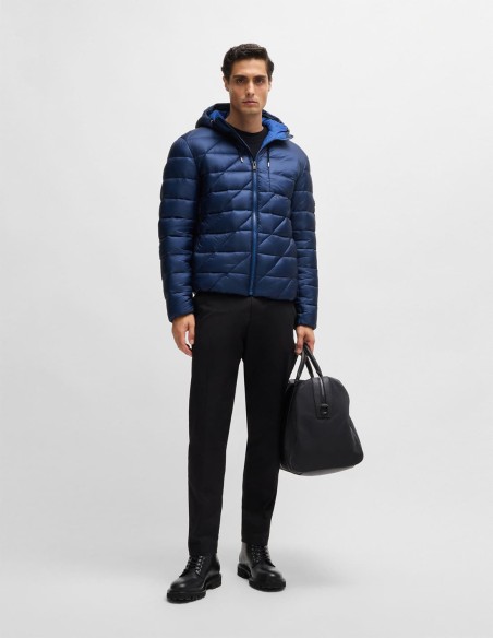 WATER REPELLENT JACKET WITH DOUBLE B MONOGRAM