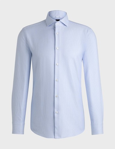 ΠΟΥΚΑΜΙΣΟ ΜΕ ΣΧΕΔΙΟ SLIM FIT