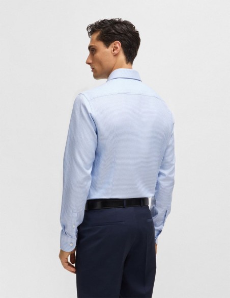 ΠΟΥΚΑΜΙΣΟ ΜΕ ΣΧΕΔΙΟ SLIM FIT