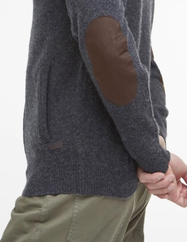 PATCH SWEATER CARDIGAN