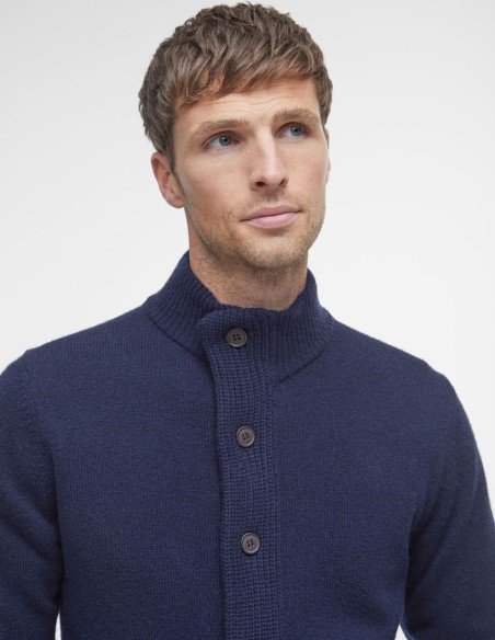 ESSENTIAL ELBOW-PATCH CARDIGAN