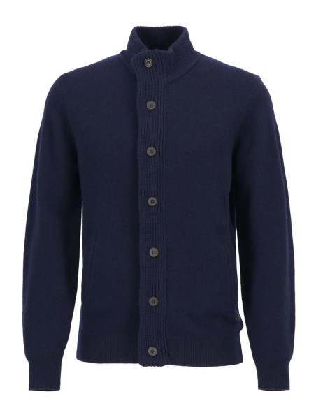 ESSENTIAL ELBOW-PATCH CARDIGAN
