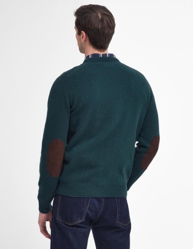 PATCH CREW SWEATER