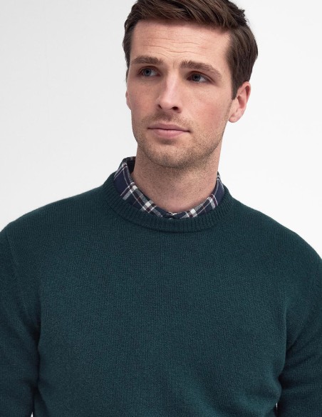 PATCH CREW SWEATER