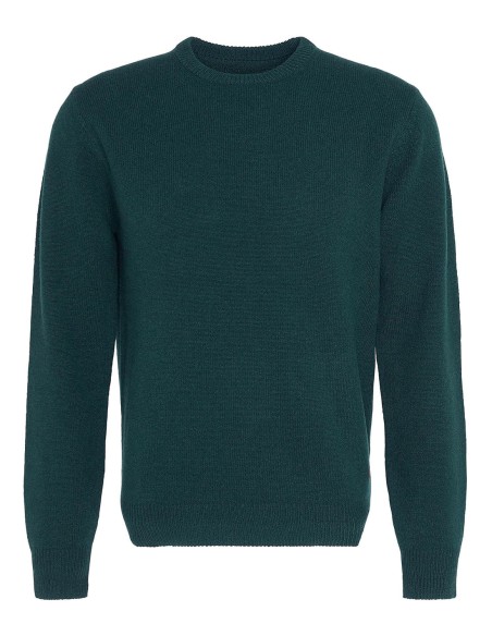 PATCH CREW SWEATER