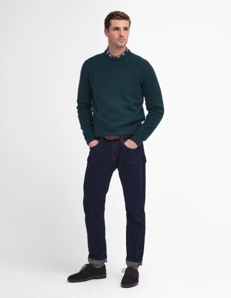 PATCH CREW SWEATER
