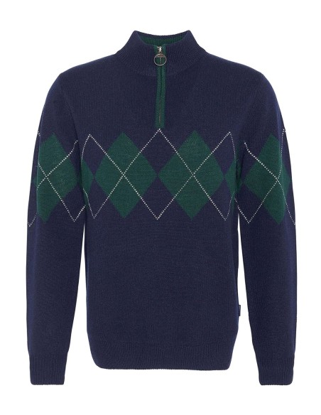 HARTFIELD ARGYLL HALF-ZIP JUMPER