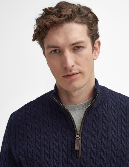 RAMSDEN HALF-ZIP SWEATER