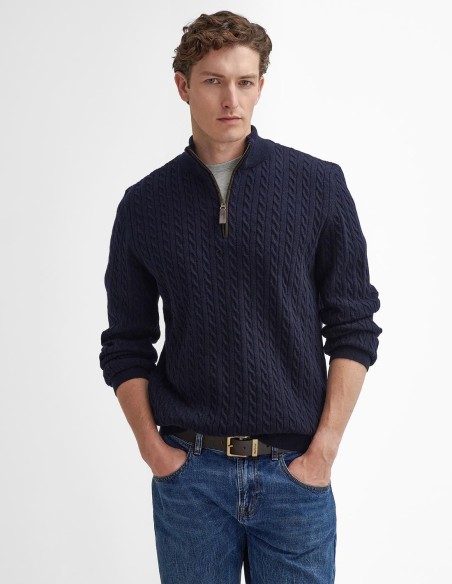 RAMSDEN HALF-ZIP SWEATER