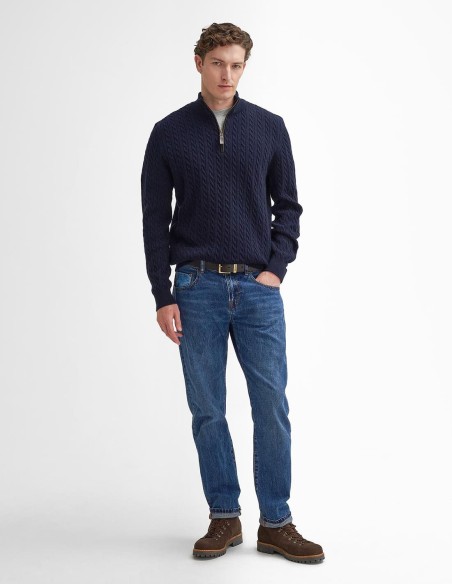 RAMSDEN HALF-ZIP SWEATER
