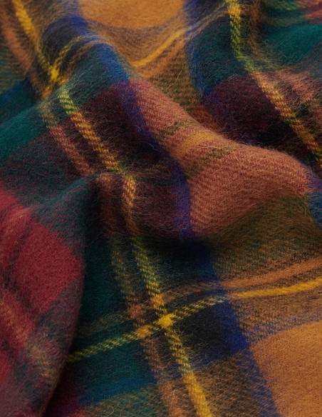 NEW CHECK TARTAN SCARF