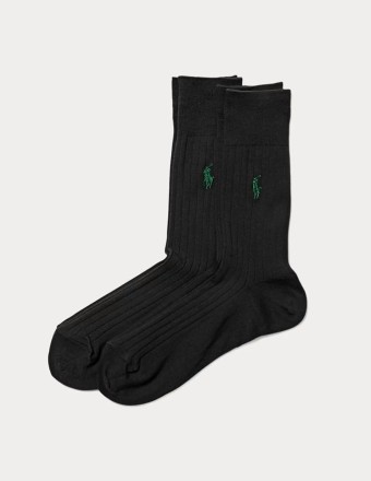 RIB-KNIT TROUSER SOCKS 2