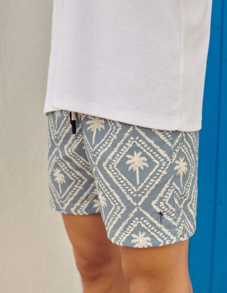PALMTREES PRINTED SWIM SHORTS