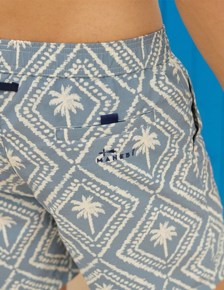 PALMTREES PRINTED SWIM SHORTS