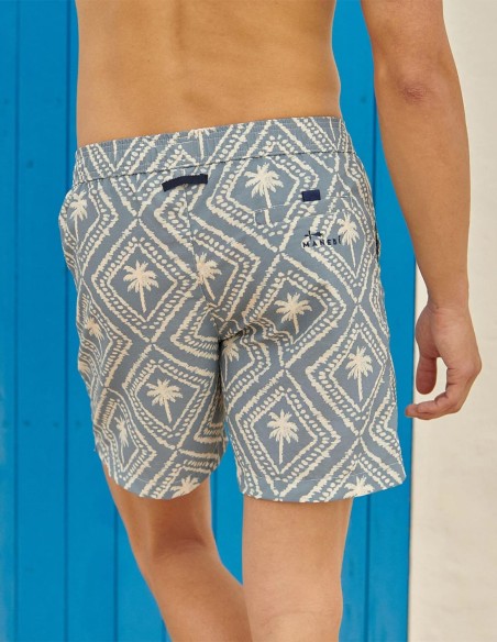 PALMTREES PRINTED SWIM SHORTS