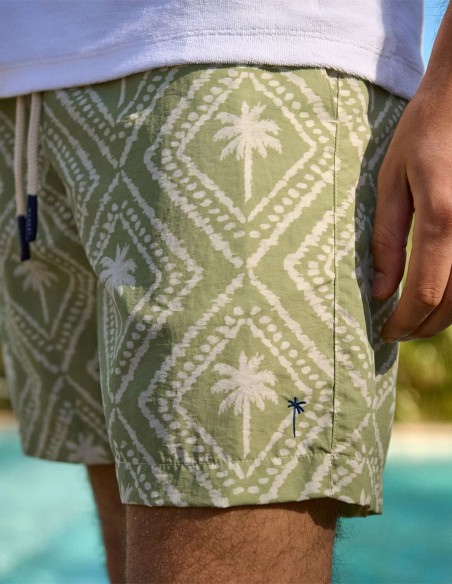 PALMTREES PRINTED SWIM SHORTS