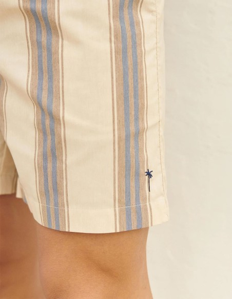 DOUBLE STRIPES SWIM SHORTS