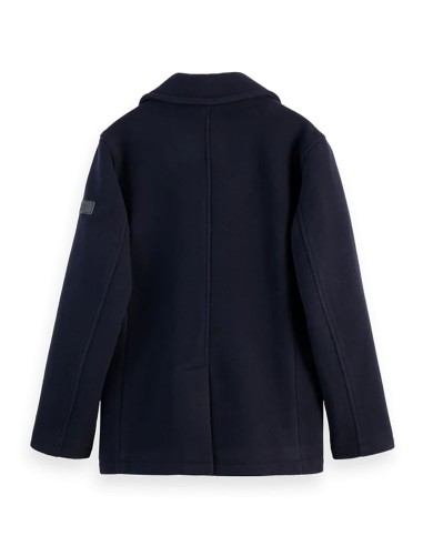 WOOL BLEND PEACOAT