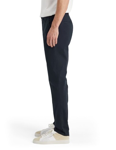 STUART COTTON-BLEND TWILL CHINO PANTS