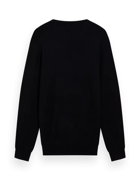 VISCOSE PULLOVER CREWNECK