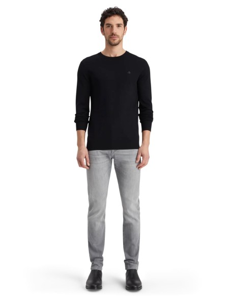 VISCOSE PULLOVER CREWNECK