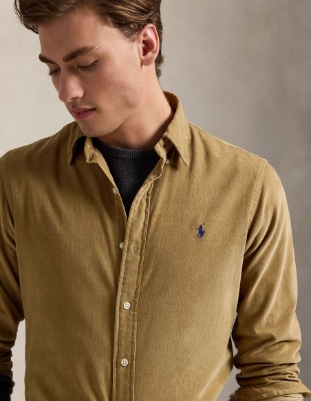 CUSTOM FIT CORDUROY SHIRT