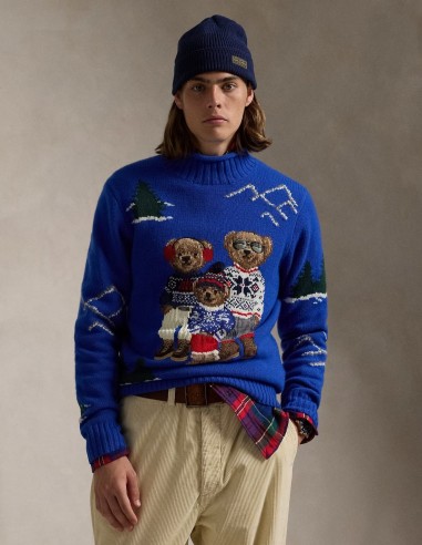 POLO BEAR FAMILY SWEATER