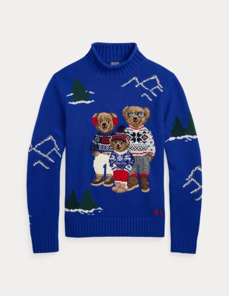 POLO BEAR FAMILY SWEATER